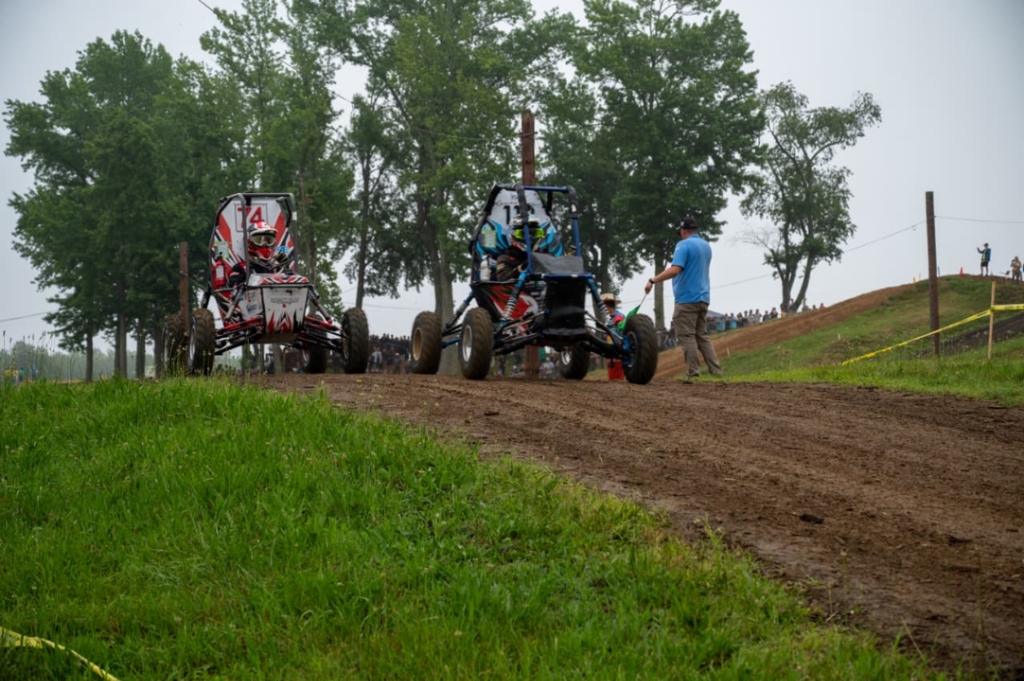 Tandem hillclimb sprint