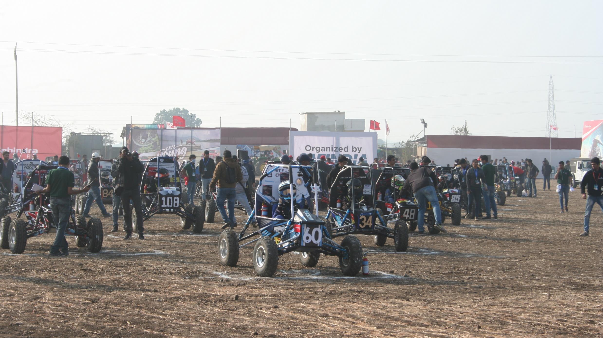 Starting grid race lineup